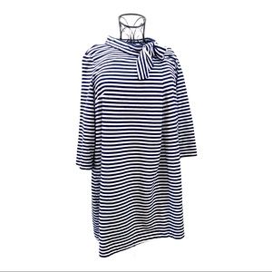 Vineyard Vines Navy & White Stripe Shift Dress